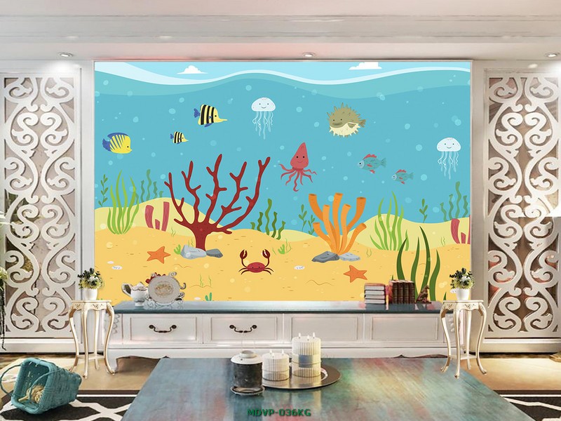 Tranh động vật đại dương cho bé MDVP-036KG